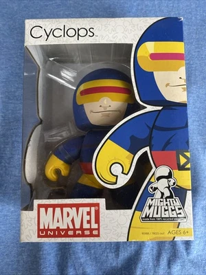 Boneco de vinil Marvel Mighty Muggs série 6 Cyclops - Imagem 1 de 4