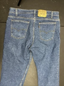 Levi’s 511 Slim Fit Mens Jeans Blue Distressed  Orange Tab 34x28 - Bild 1 von 10