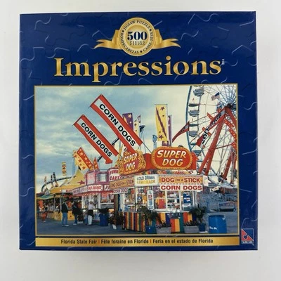 Puzzle Feria del Estado de Florida 500 piezas Serie Impresiones Nuevo Precintado Foto 1 de 4