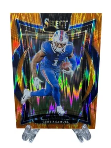 Curtis Samuel 2024 Select Concourse Orange Shock #255/499 #23 Bills - Picture 1 of 3