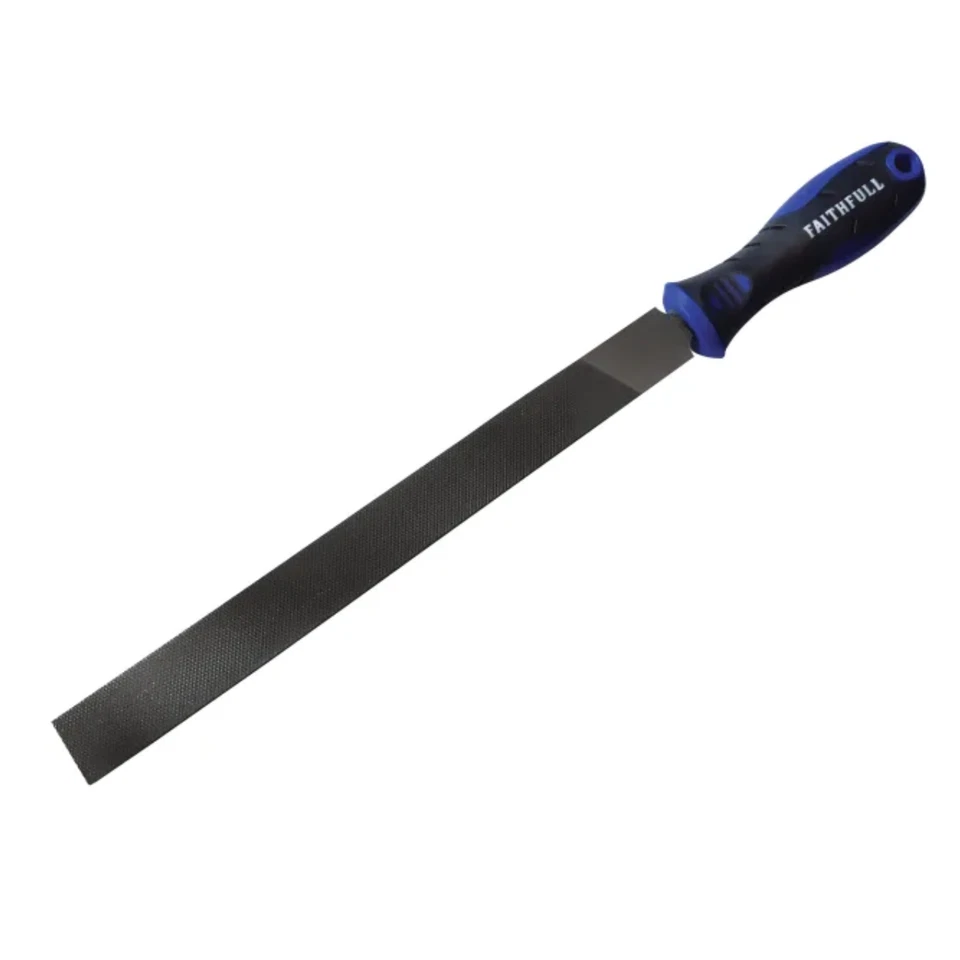 Faithfull Handled Hand Bastard Cut Engineers File 250Mm (10In) FAIFIHB10 - Image 1 of 1