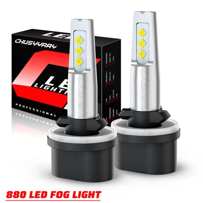 Для Dodge Dakota 1998 1999 2000 - 2 x 880 светодиодные противотуманные лампы 6000K 890 899 - Изображение 1 из 4