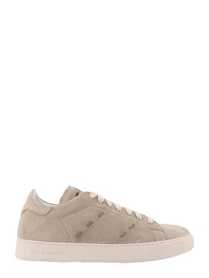 Zapatillas KITON Beige Arena Gamuza Nuevas y Auténticas Foto 1 de 4