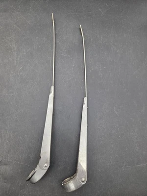 Vintage 1960's Jeep Trico Wiper Arms Chrome Stainless Wagoneer Gladiator Fsj Oem - Image 1 of 4