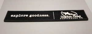 Dogfish Head Rubber Bar Mat Drink Rail Spill Explore Goodness - Picture 1 of 3