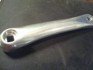 SR Suntour non-drive crank arm, square taper, 170mm in VG shape - Picture 1 of 6