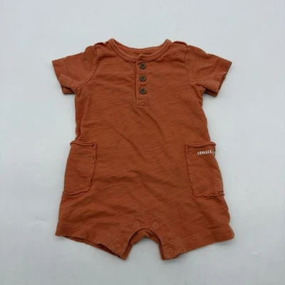 Carters One Piece Henley niños pequeños talla 3M naranja 100 % algodón. #38919 Foto 1 de 4