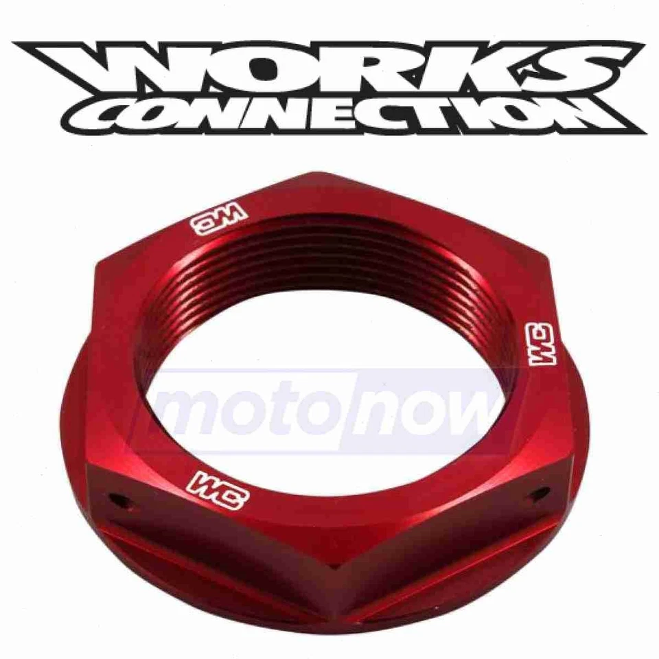 Works Connection Steering Stem Nut for 2001-2007 Honda CR125R - Control nv Foto 1 de 4