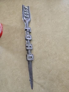 1960 Ford F-100 Truck Fender Emblem Badge Spear Part # C0TB16720 RH - Picture 1 of 4