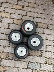 TKM Wet Rims with extended Hubs - Picture 1 of 2