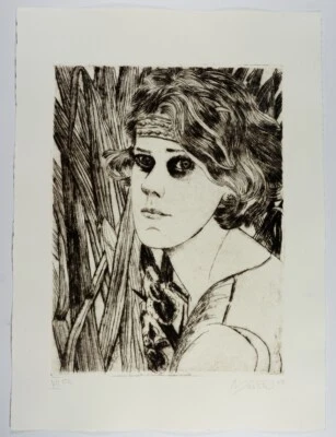 Ernst Marow: Radierung »Odyssee« handsigniert-e.a. Ex.- von 2007 - Bild 1 von 2