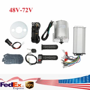 72V 3000W Brushless Motor Kit For Electric Bicycle E-Bike Dirt Bike Razor MX650 - Picture 1 of 8