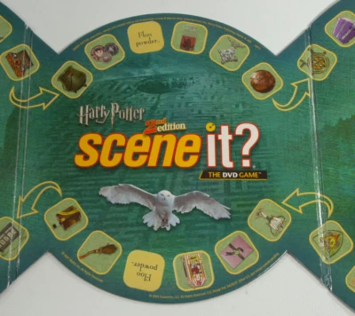 Harry Potter Scene It 2nd Edition DVD Trivia Game Replacement Part GAME BOARD - Image 1 of 4
