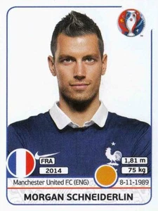 Panini Sticker Fußball EM Euro 2016 Nr. 30 Morgan Schneiderlin France Bild NEU - Picture 1 of 1