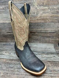 m4333-wf Men's Ryan Sanded Shark Western Boot in Chocolate by Lucchese - Picture 1 of 6