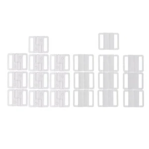 10 Sets Hook & Snap Clasp Fasteners Bra Lingerie Adjustment Strap for Women - Picture 1 of 4