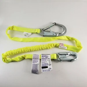 Decelerator Energy Absorbing Lanyard North Safety FP28829/6 HV Yellow Certified - Picture 1 of 11