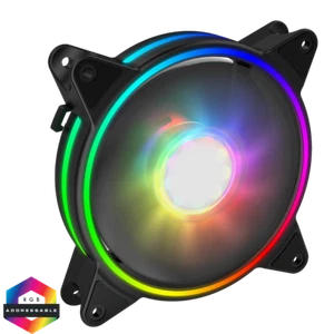 Game Max Razor Extreme 12 cm ARGB PC Lüfter RTB 3polig M&F Aura Header und 3-Pin Power - Bild 1 von 14