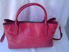Authentic Coach Loganberry Soft Nappa Leather Borough Bag  #32291  Guc