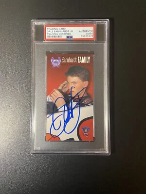 Dale Earnhardt Jr 1994 Press Pass XL #46 Signed Rookie Autograph RC Auto PSA/DNA - Image 1 of 4