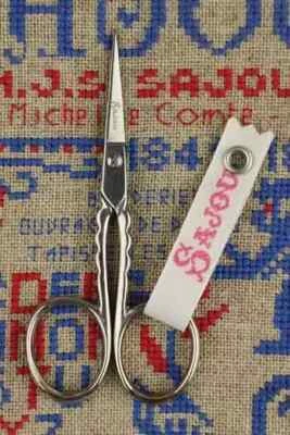 French Sajou Embroidery Scissors Feston - Scallop Nickel Plated - Image 1 of 2