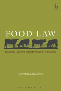 Food Law: European, Domestic and Inte... By Caoimhín Macmaoláin, paperback,Excel - Picture 1 of 1