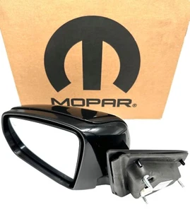 Chrysler Dodge Avenger Black Rearview Mirror (Left) 1CV971XRAB Genuine & New - Picture 1 of 6