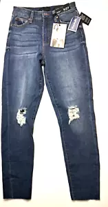 Kendall + Kylie Damenjeans Größe 5/27 Kontour hoher Bund 10" Skinny dunkle Waschung - Bild 1 von 6