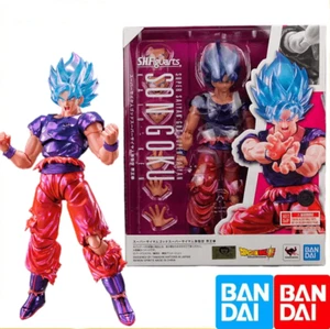 Bandai S.H. Figuarts Dragon Ball Super Saiyan Dios Hijo Goku Kaio Ken SHF Juguete Nuevo - Imagen 1 de 10