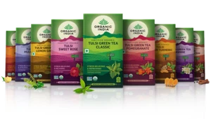 ORGANIC INDIA TEA TULSI 25 TEABAGS - CHOOSE YOUR FAVORITE FLAVOURS - Picture 1 of 25