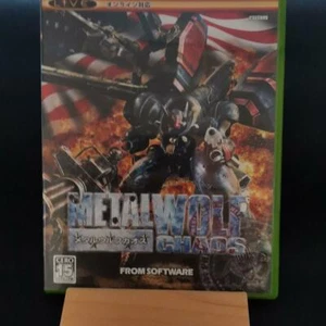 Metal Wolf Chaos con tarjeta de registro, etc. Microsoft XBOX Japón importación 2004 - Imagen 1 de 5