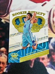 2018-19 Crown Royale Rookie Royalty Gold 4/10 Devonte' Graham RC Jersey Number
