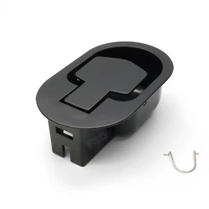 Premium Aluminium Black Recliner Handle with Clip | Upgrade Over Plastic Version - Picture 1 of 7