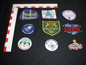 vintage beer/misc patches 9 patches in collection lot set - Picture 1 of 6