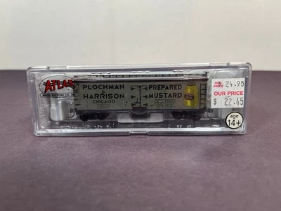Tren escala N Atlas 41571 frigorífico de madera Plochman & Harrison Chicago NWX 15605 Foto 1 de 4