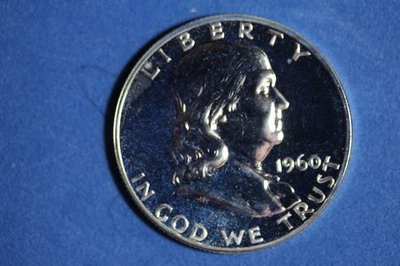 Estate Find 1960 - PROOF Franklin Half Dollar!! #N07411 - Image 1 of 2