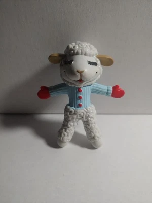 "Estatuilla de vinilo vintage 1993 Lamb Chop 3"" Just Toys Inc"  Foto 1 de 4