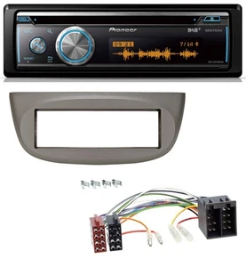 Pioneer MP3 DAB USB CD Bluetooth Autoradio für Renault Twingo 07-12 beige-grau - Bild 1 von 7