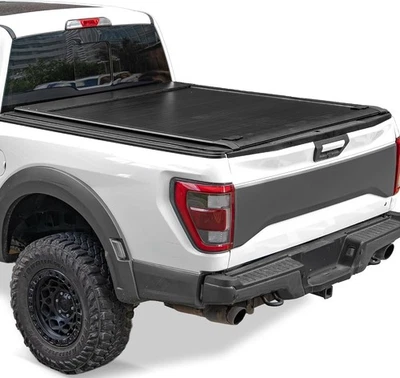5.5FT Retractable Tonneau Cover for 2022 2023 2024 2025 Toyota Tundra Waterproof - Image 1 of 4