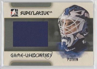 2007-08 ITG Superlative Game-Used Jersey Silver /30 Felix Potvin #GUJ-41 - Image 1 of 2