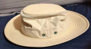The Tilly Endurables Khaki Hat 7 1/4 Insured Against Loss Guaranteed For Life - Picture 1 of 6
