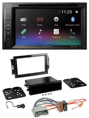 Pioneer Bluetooth MP3 USB 2DIN DAB DVD Autoradio für Chrysler 300C Dodge Caliber - Bild 1 von 4