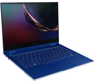 SAMSUNG Galaxy Book Flex 13.3" 2 in 1 Laptop Intel i5 8GB RAM 512 GB SSD Blue - Afbeelding 1 van 10