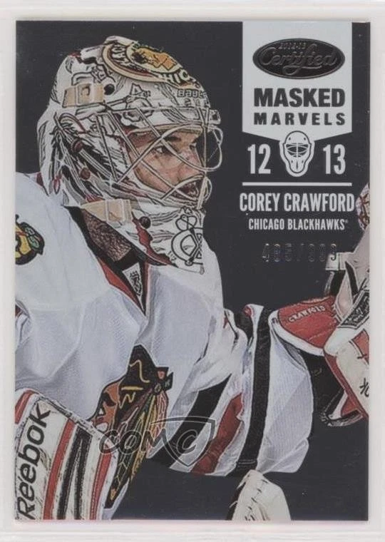 2012-13 Certified Marvels /999 Corey Crawford #117 - Image 1 of 2