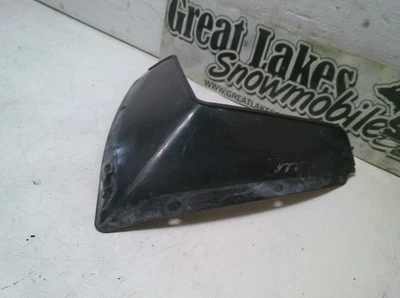 Parabrisas corto negro Polaris Rush 600 800 Pro R IQ 550 RMK asalto moto de nieve Foto 1 de 3