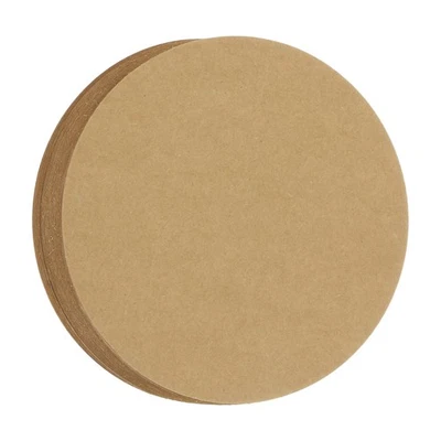 30 PCS Khaki Color Circle Cutouts Paper 10 Inch Round Cutouts - Image 1 of 4