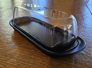 Butter Dish with Clear Lid, Butter Keeper for Countertop, Airtight Butter Dish, - Picture 1 of 6