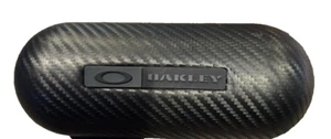Oakley Carbon Fibre Eyeglass Hard Case Large Vault Torpedo Style Gray/Black - Picture 1 of 6