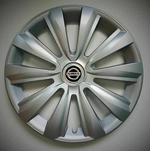 Set 4 Enjoliveurs Roues Boulons Nissan Micra Sunny Almera Primera 16" - Imagen 1 de 1