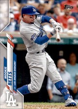 2020 Topps Series 2 #420 Mookie Betts Dodgers